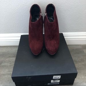 Giuseppe Zanotti Eva Booties - Pinot - Size 37.5
